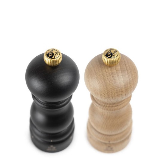 2 darabos só- és borsőrlő készlet, 18 cm, "Paris u'Select Z", Chocolate&Natural - Peugeot