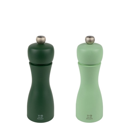 2 darabos só- és borsőrlő készlet, 15 cm, "Tahiti Water Z", Moss&Mint - Peugeot
