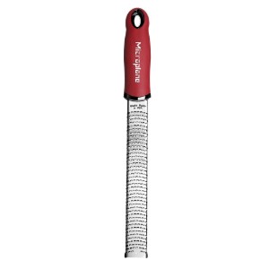 Klasszikus reszelő, sebészeti rozsdamentes acél, 32,5 cm, Pomegranate Red - Microplane