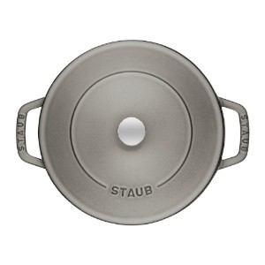 Chistera főzőedény, öntöttvas, 28 cm, Graphite Grey - Staub