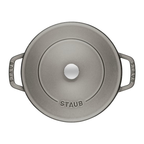 Chistera főzőedény, öntöttvas, 28 cm, Graphite Grey - Staub
