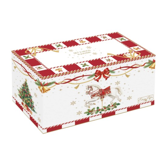 2 darabos porcelán bögre készlet, 300ml, "Christmas Tale" - Easy Life