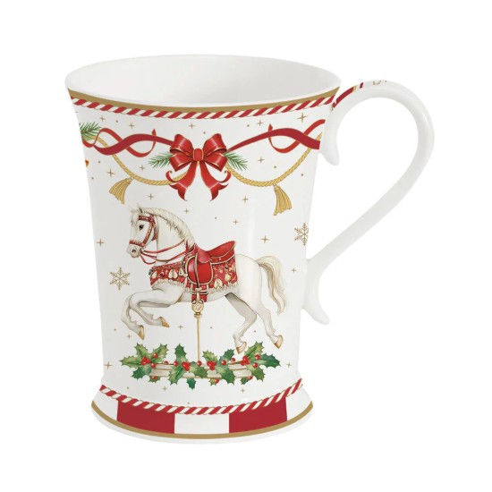 2 darabos porcelán bögre készlet, 300ml, "Christmas Tale" - Easy Life