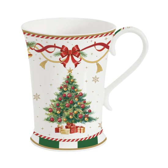 2 darabos porcelán bögre készlet, 300ml, "Christmas Tale" - Easy Life