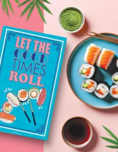 Sushi tálaló ajándékkészlet, 4 darabos - Easy Life