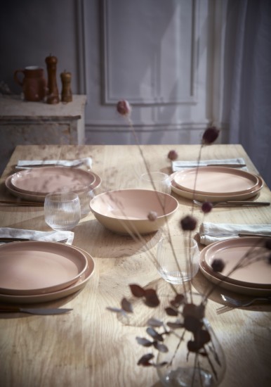 Kerámia tányér, 28cm, "Epicure", Powder Pink - Emile Henry