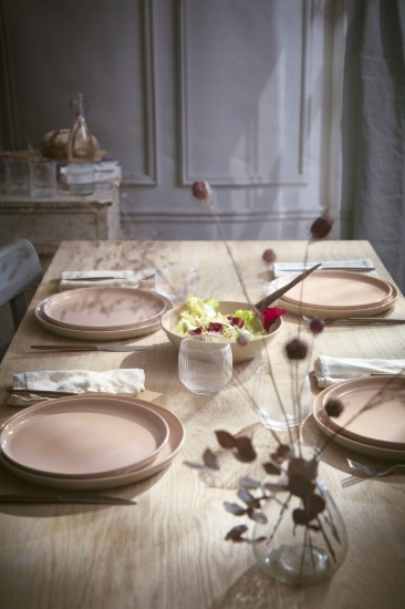 Kerámia tányér, 28cm, "Epicure", Powder Pink - Emile Henry