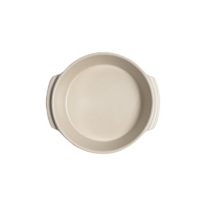 Kerek mini főzőedény, kerámia, 15 cm/0,5L, "Solo", Opal - Emile Henry