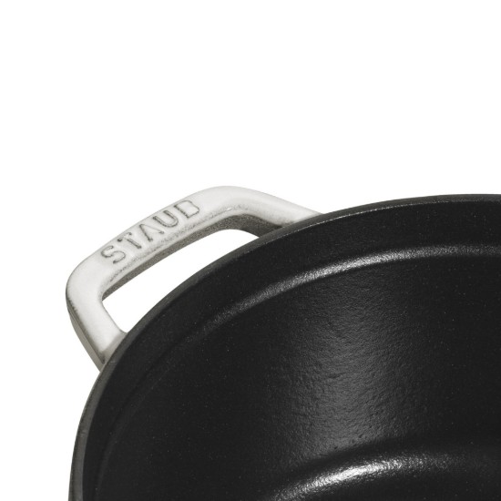 Cocotte főzőedény, öntöttvas, 20 cm/2,2 L, White Truffle - Staub