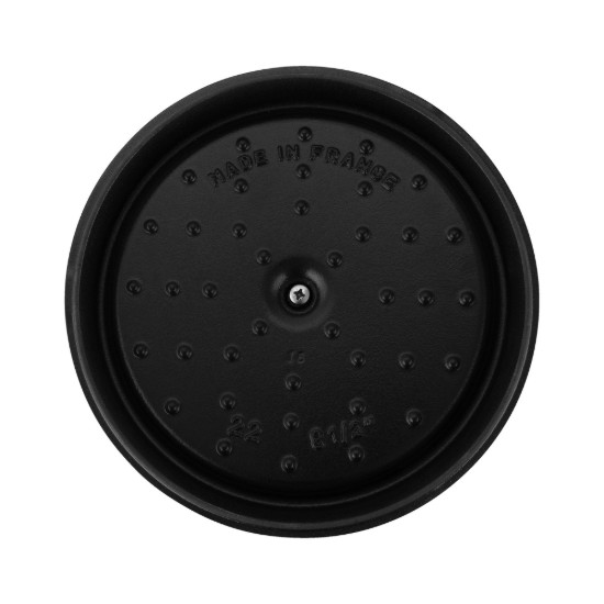 Cocotte főzőedény, öntöttvas, 22 cm/2,6L, Cherry  - Staub