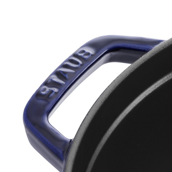 Cocotte főzőedény, öntöttvas, 22cm/2,6L, Dark Blue - Staub