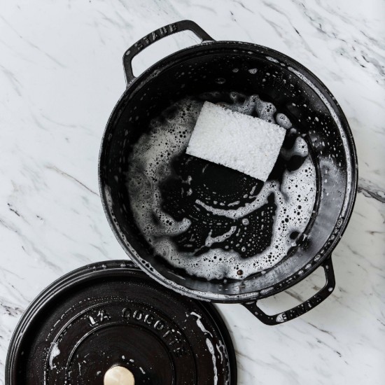 Öntöttvas Cocotte főzőedény, 24 cm/3,8L, Fekete - Staub 