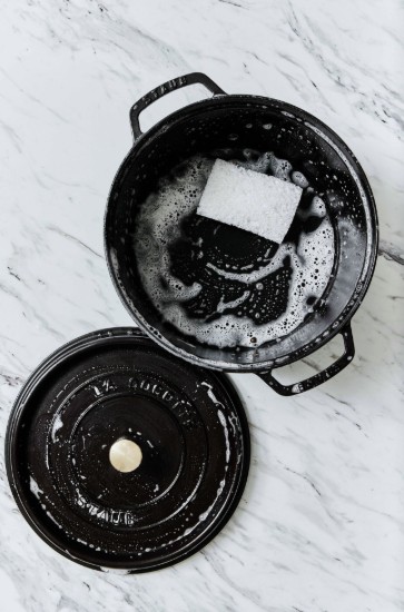 Cocotte főzőedény, öntöttvas, 26 cm/5,2L, Black - Staub