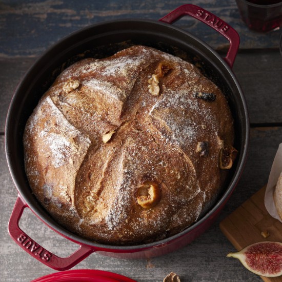 Cocotte főzőedény, öntöttvas, 28 cm/6.7L, Cherry - Staub