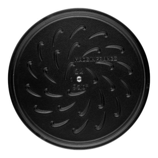 Chistera rakott edény, öntöttvas, 24 cm, Dark Blue - Staub