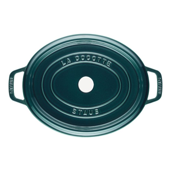 Oval Cocotte főzőedény, öntöttvas, 37cm/8L, "La Mer" - Staub
