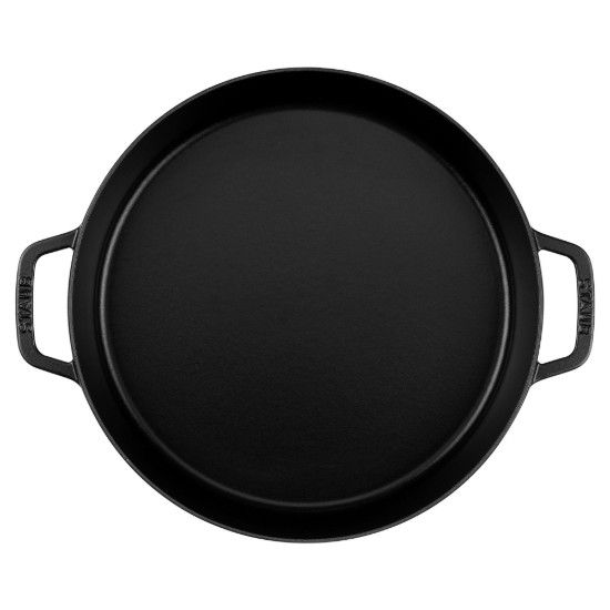 Öntöttvas serpenyő, 34 cm, Black - Staub