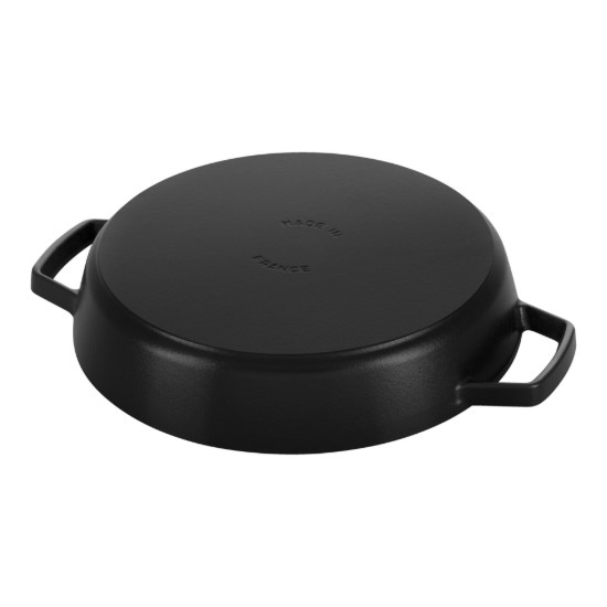Öntöttvas serpenyő, 34 cm, Black - Staub