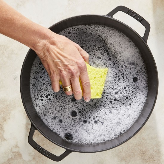 Chistera rakott edény, öntöttvas, 28 cm, Black - Staub