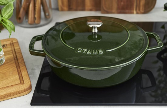 Chistera rakott edény, öntöttvas, 28 cm, Basil - Staub