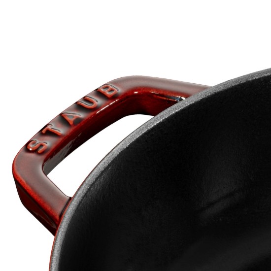 Chistera főzőedény, öntöttvas, 28 cm, Grenadine - Staub