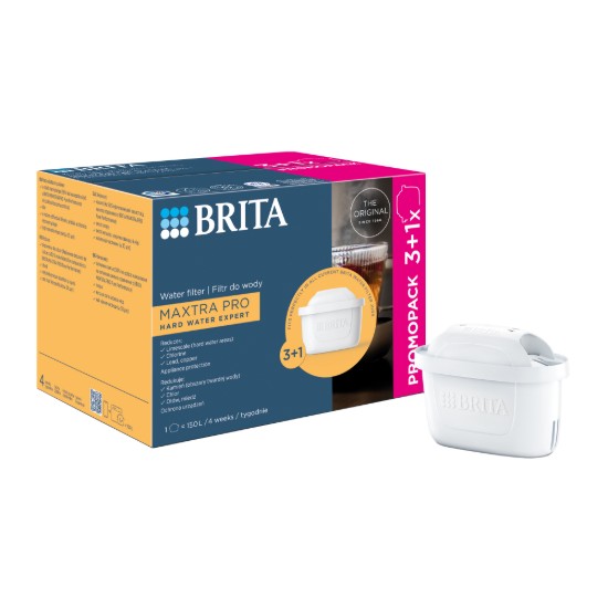 3+1 darabos BRITA Maxtra PRO Hard Water Expert szűrőkészlet