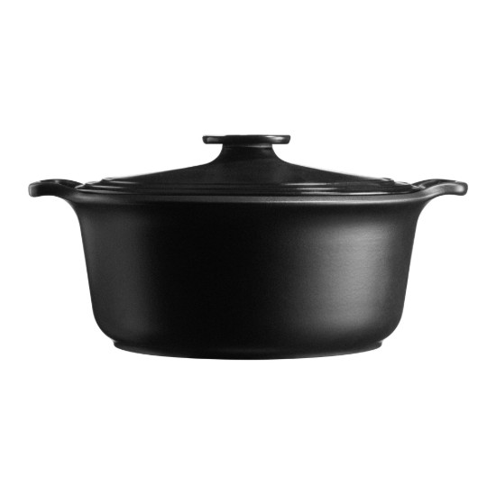 Cocotte főzőedény, kerámia, 31 cm / 5,5 L, "Sublime +", SLATE - Emile Henry