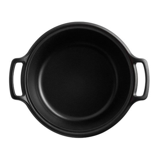 Cocotte főzőedény, kerámia, 31 cm / 5,5 L, "Sublime +", SLATE - Emile Henry