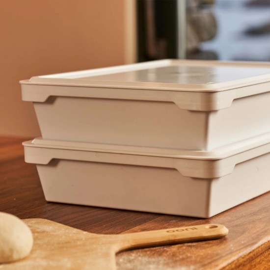 2 darabos pizzatészta doboz fedővel - Ooni