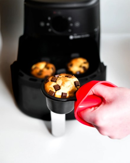 4 db-os muffinforma készlet Airfryerhez, acél, 7 cm - PYREX