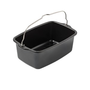 Téglalap alakú airfryer edény, acél, 20 x 13 cm - PYREX