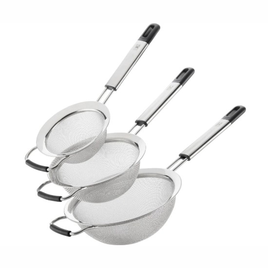 3 darabos szűrőkészlet, rozsdamentes acél, 12/16/19 cm - BRA