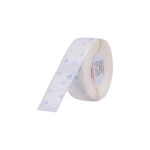 Címke matrica tekercs, 12x30mm, 210 db/tekercs, Blue Snow - NIIMBOT