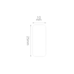 Címke matrica tekercs N1, 10x25mm, 220 db/tekercs, Fehér - NIIMBOT