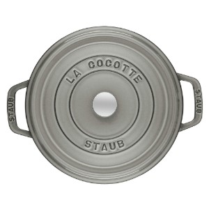 Cocotte főzőedény, öntöttvas, 34 cm/12.6L, Graphite Grey - Staub