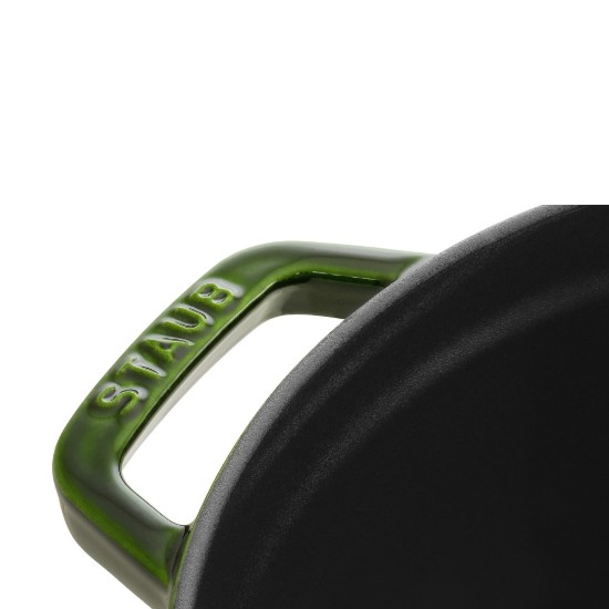 Cocotte főzőedény, öntöttvas, 26cm/5,2L, Basil - Staub