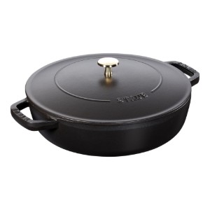 Chistera rakott edény, öntöttvas, 28 cm, Black - Staub
