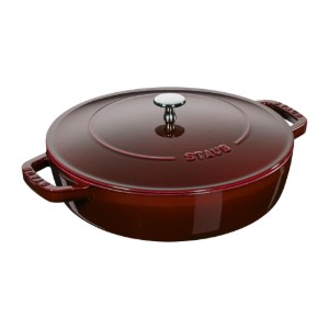 Chistera főzőedény, öntöttvas, 28 cm, Grenadine - Staub
