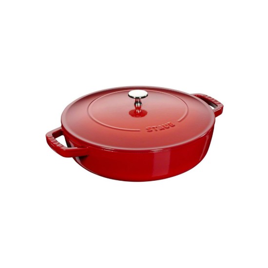 Chistera főzőedény, öntöttvas, 24 cm, Cherry - Staub