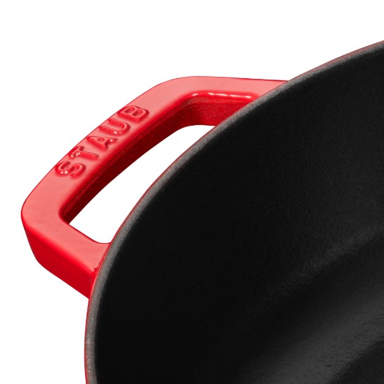 Chistera főzőedény, öntöttvas, 24 cm, Cherry - Staub