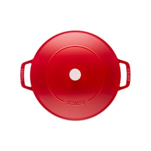 Chistera főzőedény, öntöttvas, 24 cm, Cherry - Staub