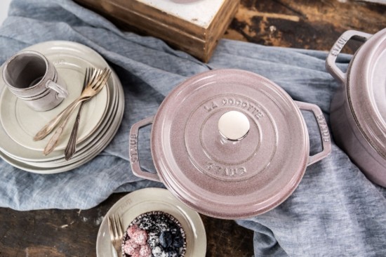 Mini Cocotte főzőedény, öntöttvas, 10cm/0.25L, Cherry Blossom - Staub