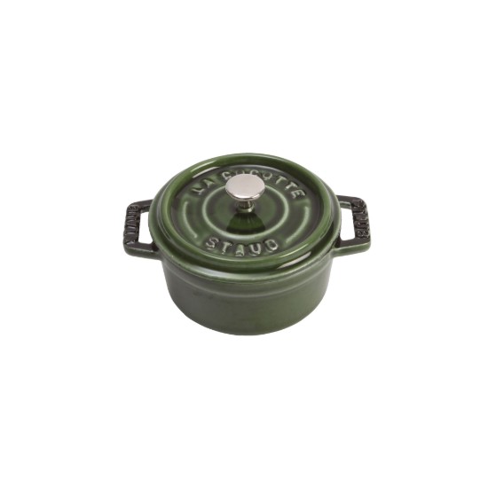 Mini Cocotte főzőedény, öntöttvas, 10cm/0.25L, Basil - Staub 