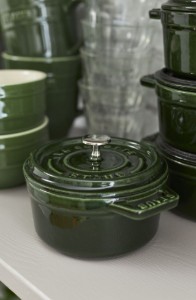 Mini Cocotte főzőedény, öntöttvas, 10cm/0.25L, Basil - Staub 