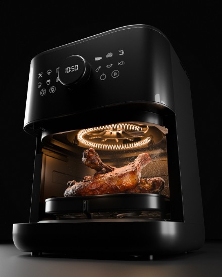 Forró levegős fritőz, 6 literes, 1800 W, "Pro" - Zwilling