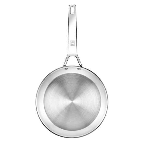 2 darabos rozsdamentes acél serpenyőkészlet, 3 rétegű, 24/28 cm, "Signature" - BRA