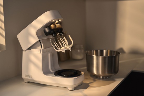 Spirál mixer tállal, 4,5 l, "Halo Core", Polar White - Ooni