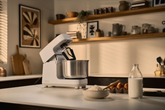Spirál mixer tállal, 4,5 l, "Halo Core", Polar White - Ooni