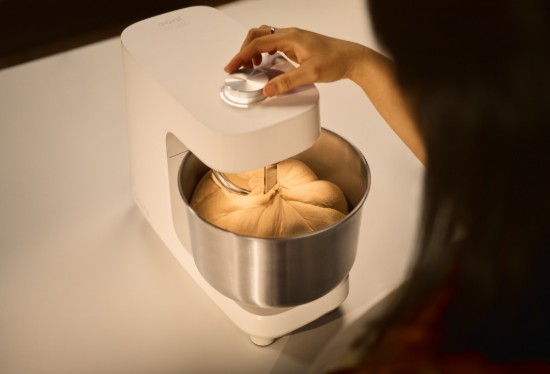Spirál mixer tállal, 4,5 l, "Halo Core", Polar White - Ooni