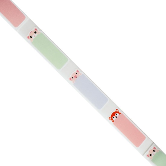 Címketekercs, öntapadós, 14 x 40 mm, 155 db/tekercs, Cute Prone - NIIMBOT